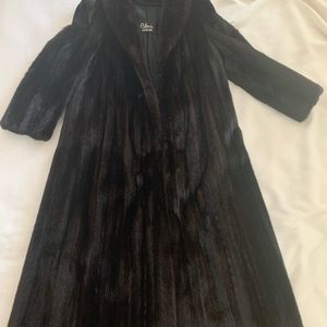 Full length like new real mink coat.